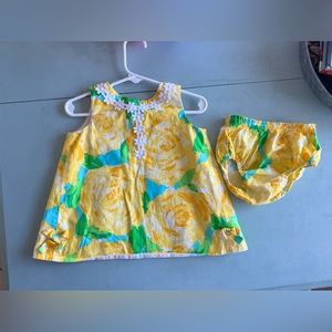 Lily Pulitzer 12-18 Month Infant Dress Open Back